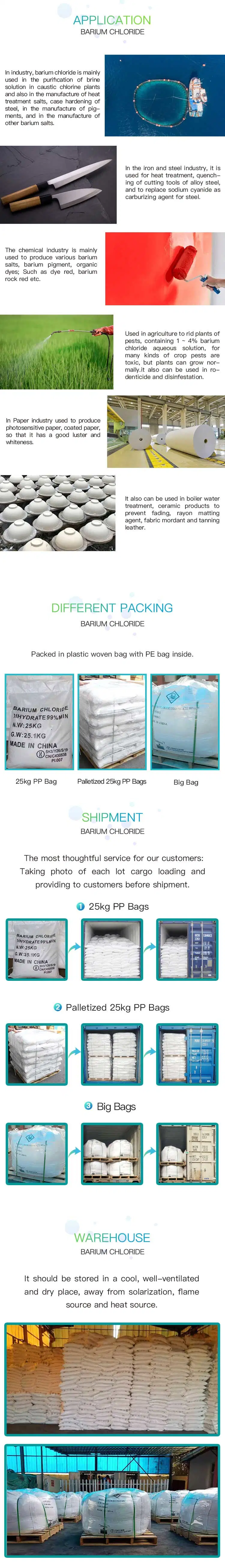 Barium Chloride 99 Manufacturer Plant Anhydride Anhydrous Dihydrate Price Barium Chloride